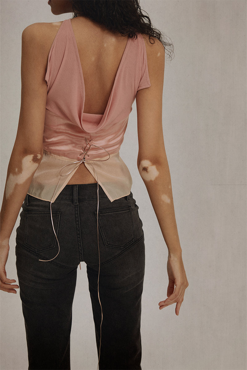 Dotyears 23ss satin suspenders