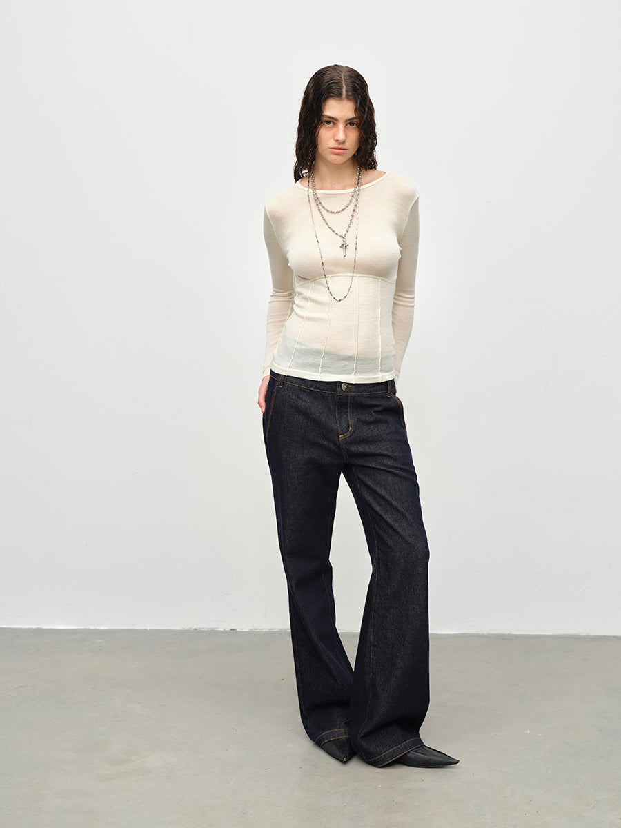 Dotyears24AW Commuter wool base layer T-shirt