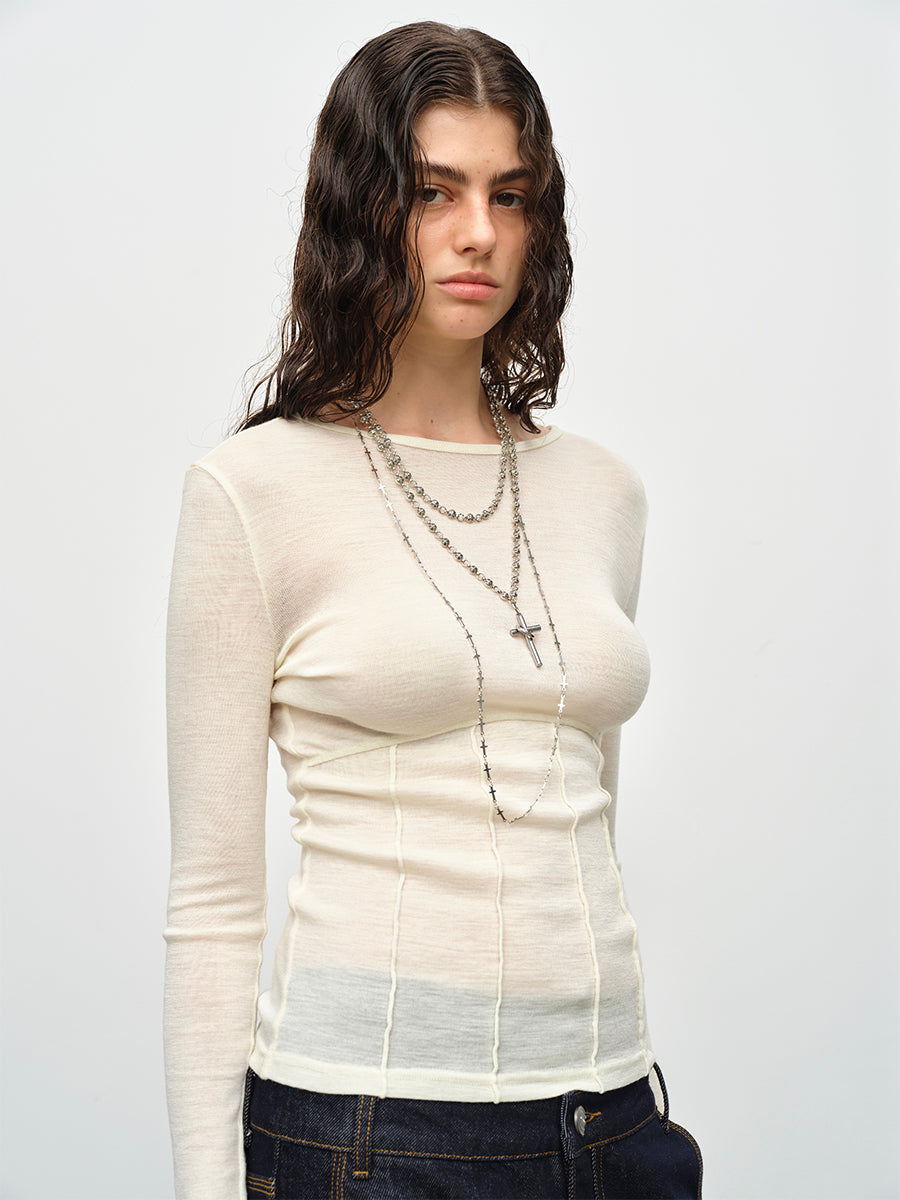 Dotyears24AW Commuter wool base layer T-shirt