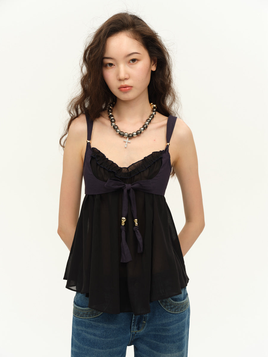 Dotyears Fake two contrasting panels A pendulum small top