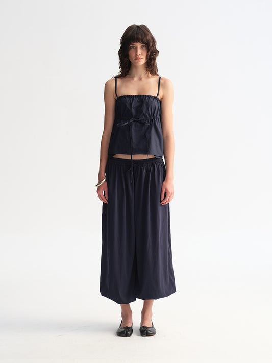 Hughum Cottony Drawstring Vest