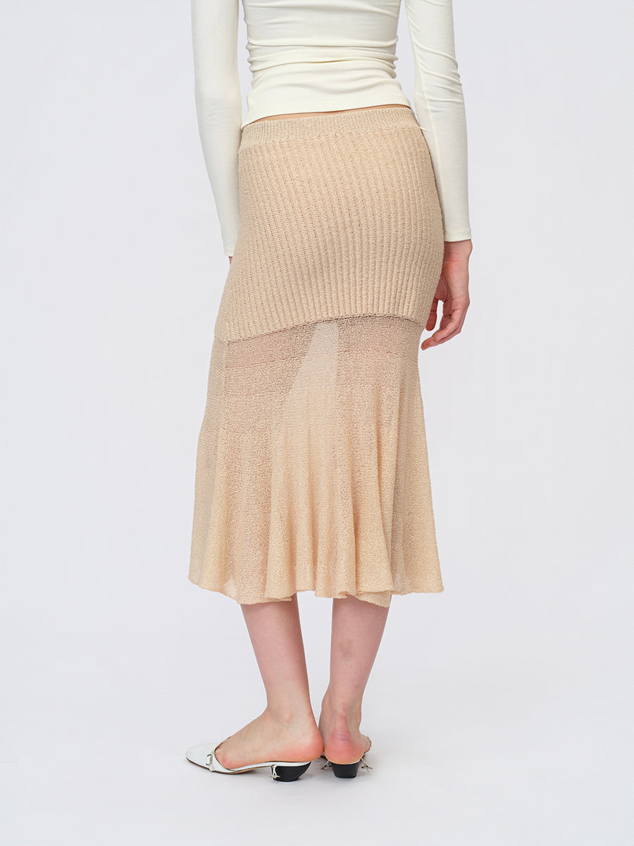 Dotyears Knit Skirt