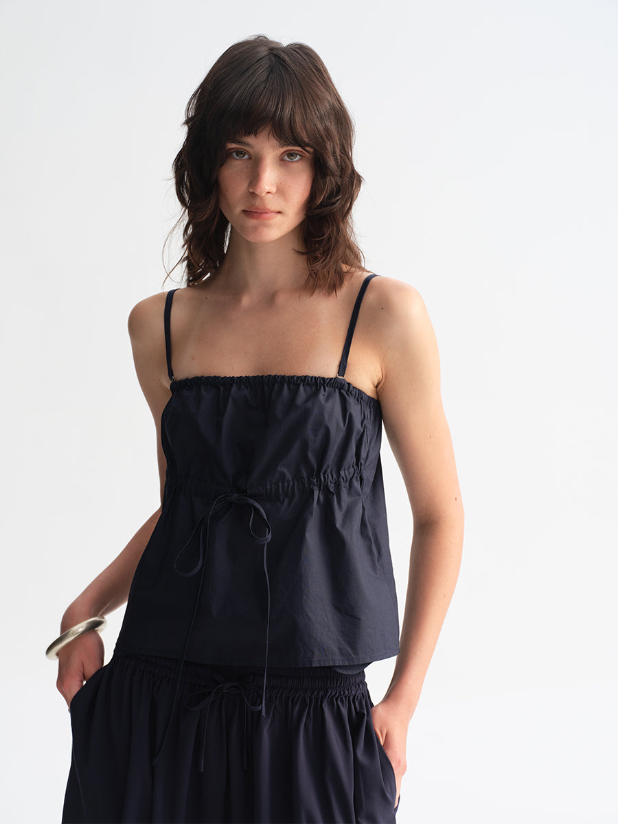 Hughum Cottony Drawstring Vest