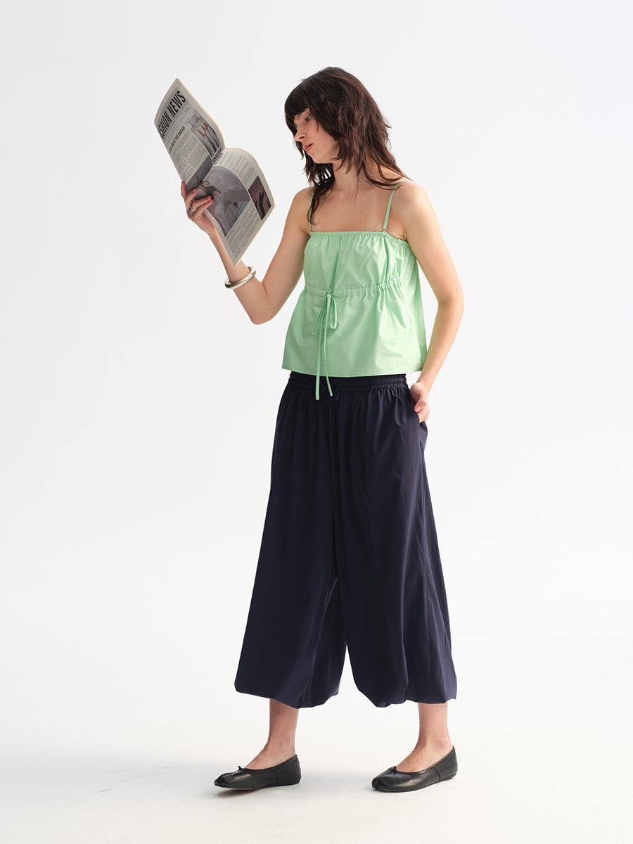 Hughum Cottony Drawstring Vest