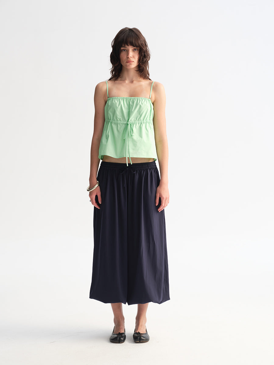 Hughum Cottony Drawstring Vest
