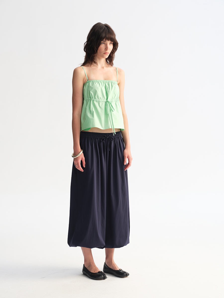 Hughum Cottony Drawstring Vest