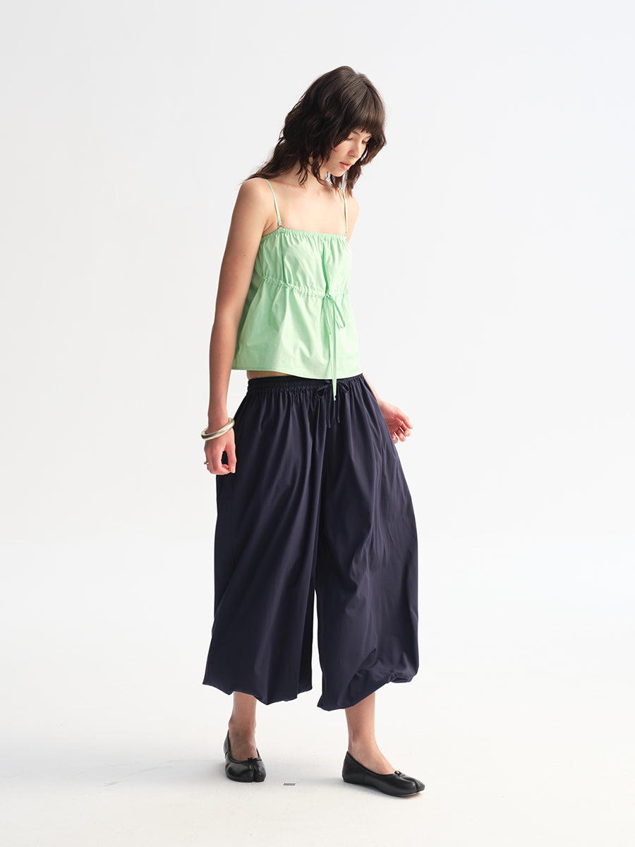 Hughum Cottony Drawstring Vest