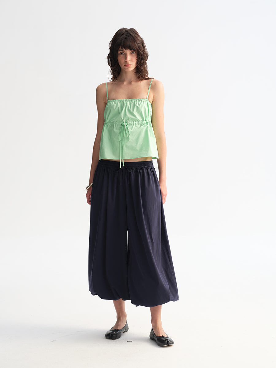 Hughum Cottony Drawstring Vest
