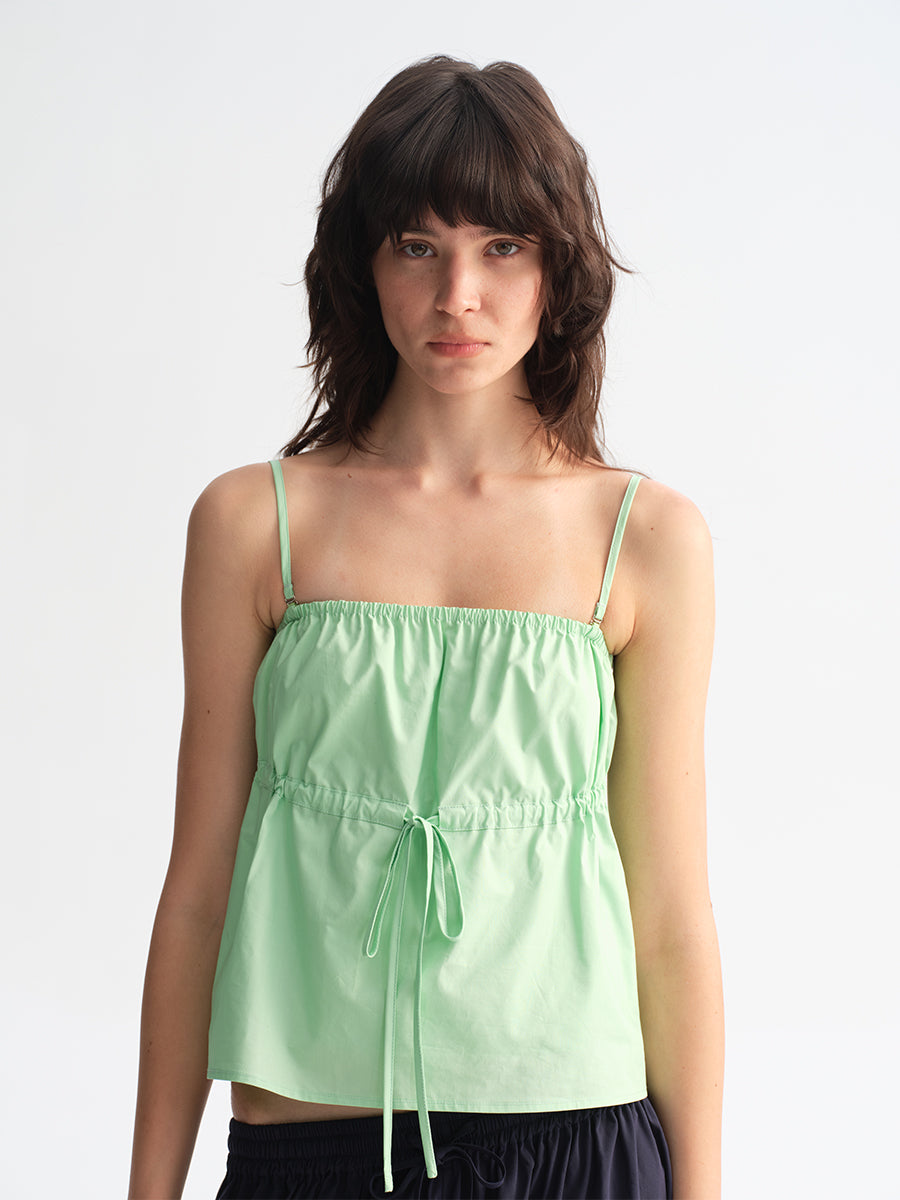 Hughum Cottony Drawstring Vest