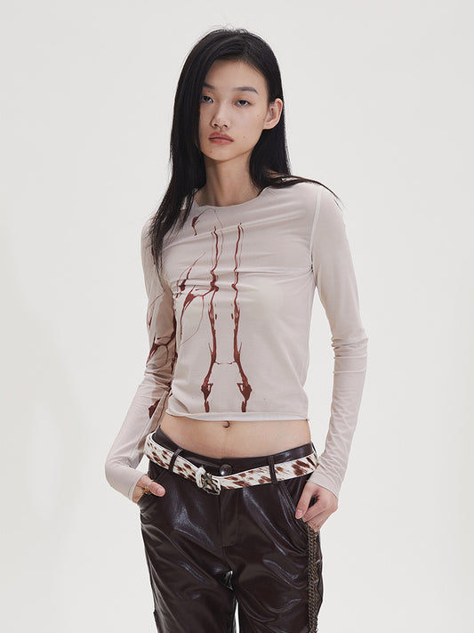 Dotyears 22aw Net gauze