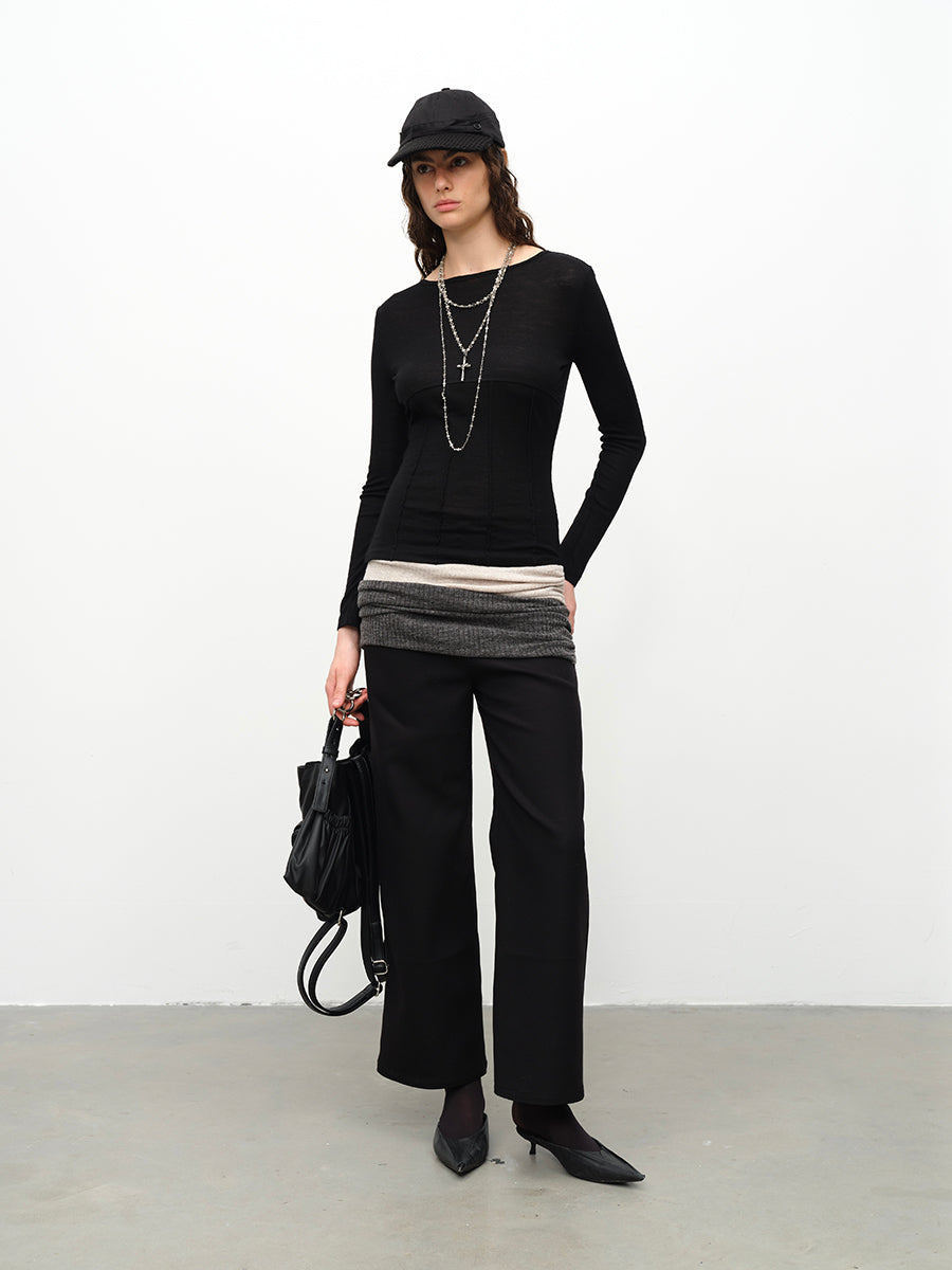 Dotyears24AW Commuter wool base layer T-shirt