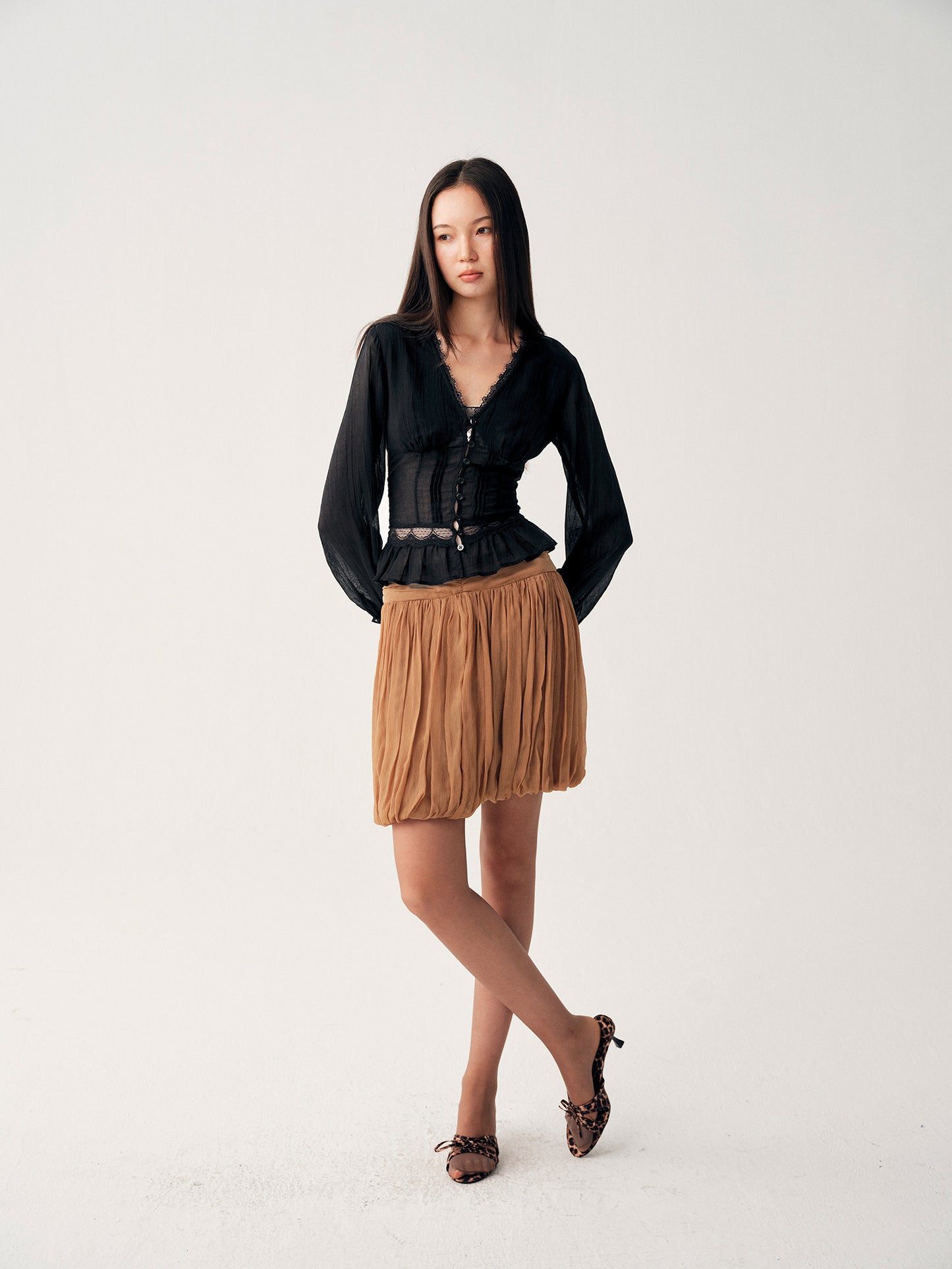 Dotyears Black Lace Cardigan