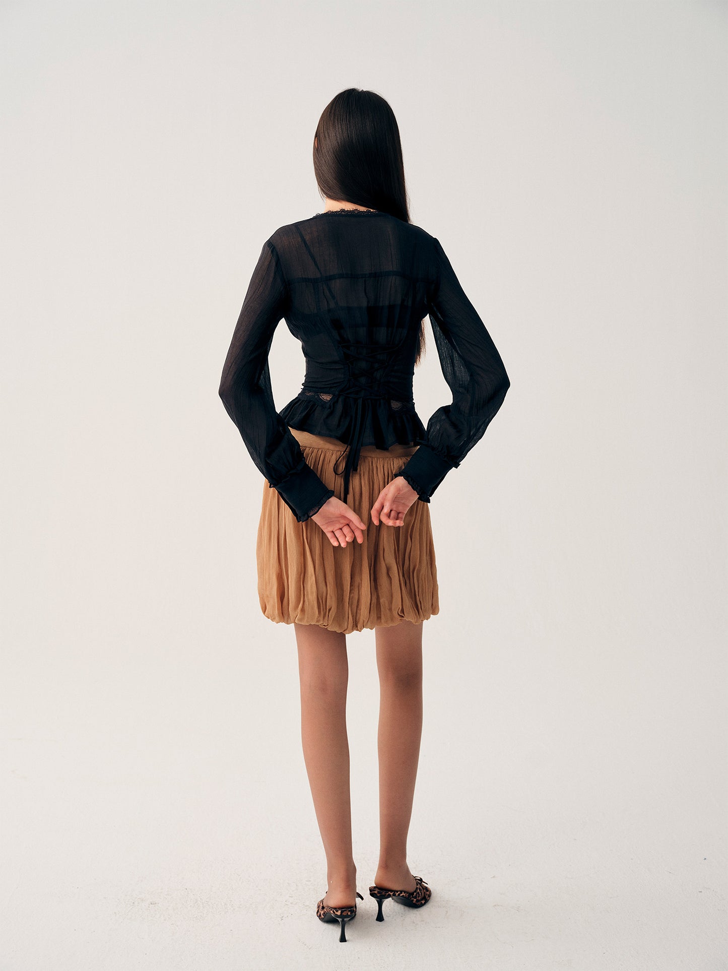 Dotyears Black Lace Cardigan