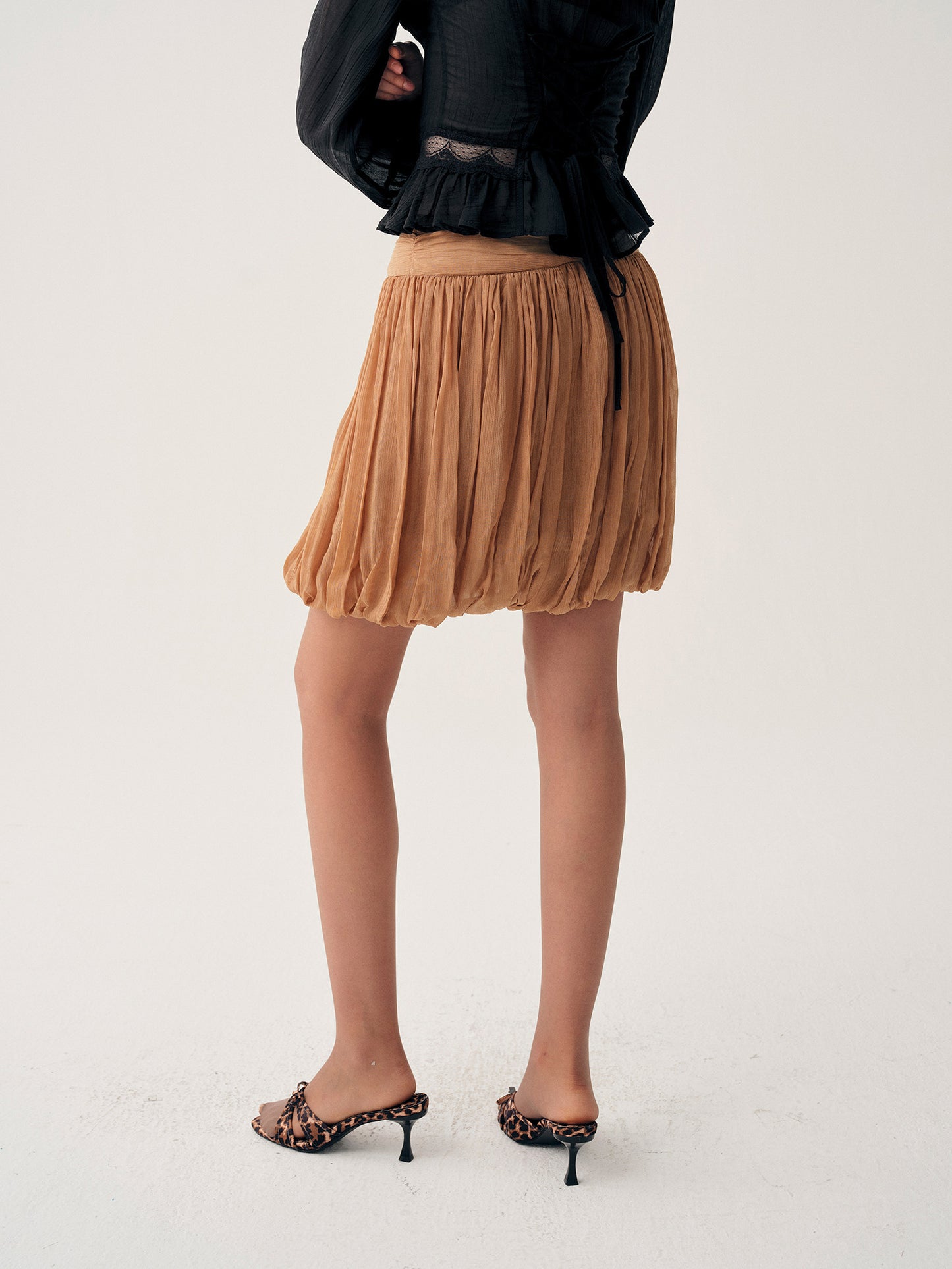 Dotyears Nude Bubble Skirt