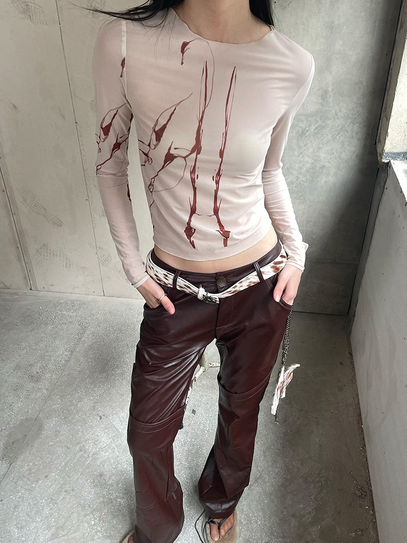 Dotyears 22aw Net gauze