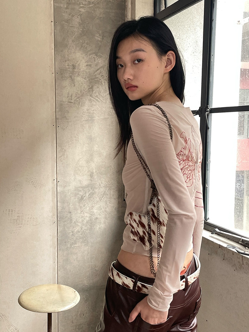 Dotyears 22aw Net gauze