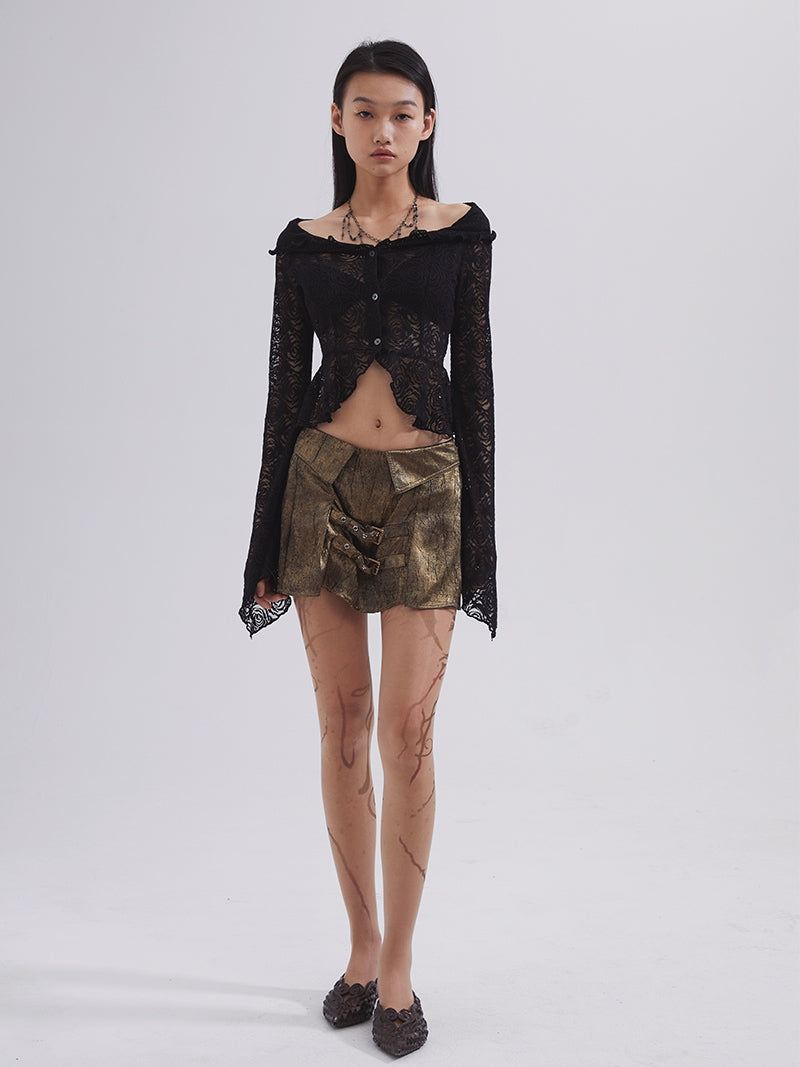 Dotyears 22ss lace top