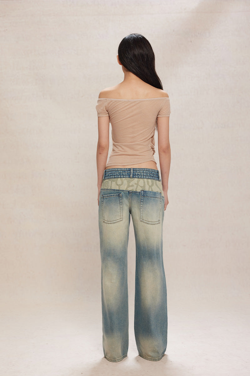 Dotyears24ss Slim-fitting apricot crop top in diamond mesh lace panelled knit