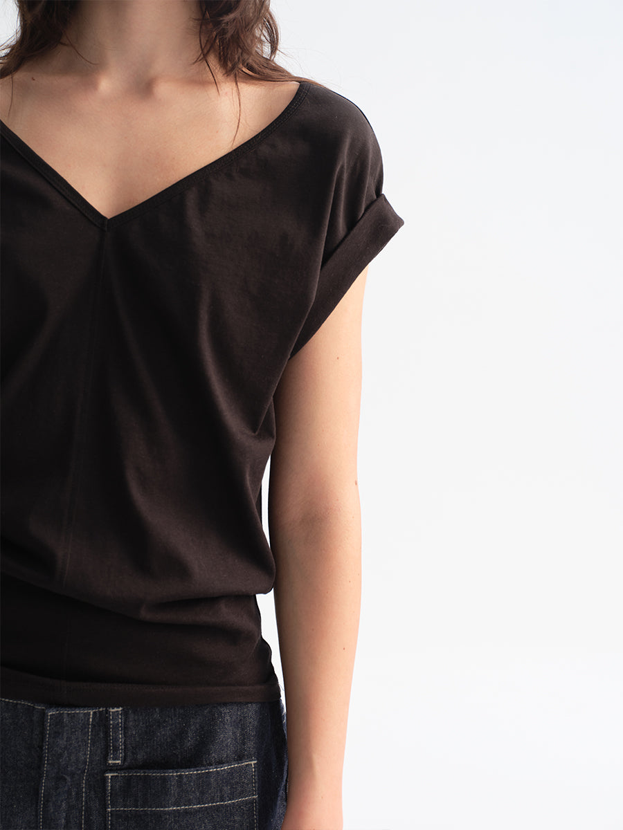 Hughum Cottony Structured T‑shirt