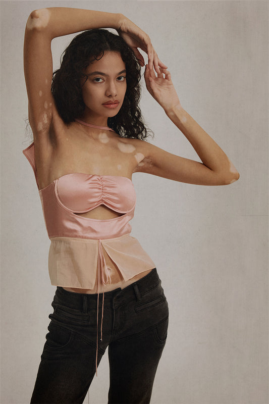 Dotyears 23ss satin suspenders