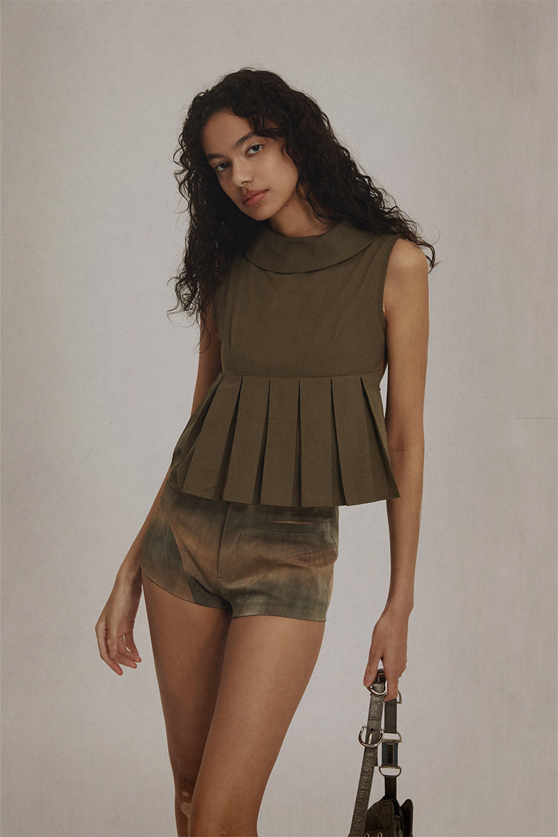 Dotyears 23ss two tone top